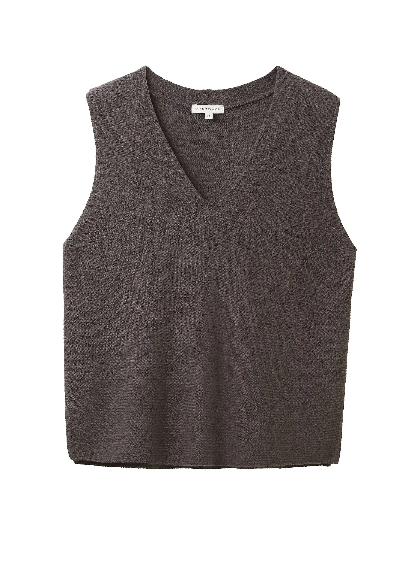 TOM TAILOR | Pullunder | grau
